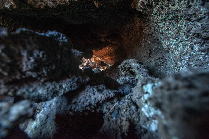 Interno del vulcano